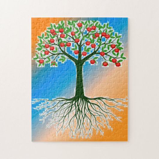 Apfelbaum Puzzle (Vertikal)