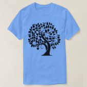 Apfelbaum Silhouette T-Shirt (Design vorne)