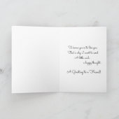 Apfelbaum Steinkohlefall Fruchtbaum Freundschaft Karte (Innenseite)