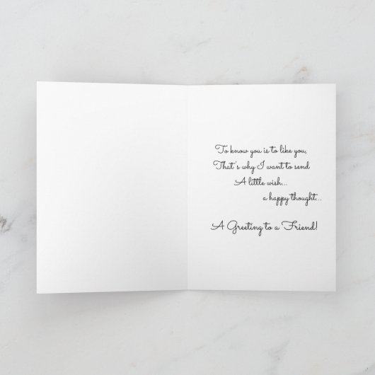 Apfelbaum Steinkohlefall Fruchtbaum Freundschaft Karte (Innenseite)