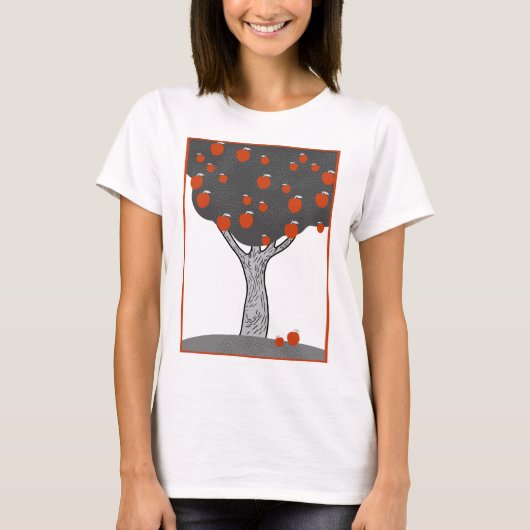 Apfelbaum T-Shirt (Vorderseite)