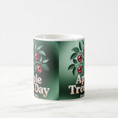 Apfelbaum-Tag Morphing-Mug Verwandlungstasse (Mittel)