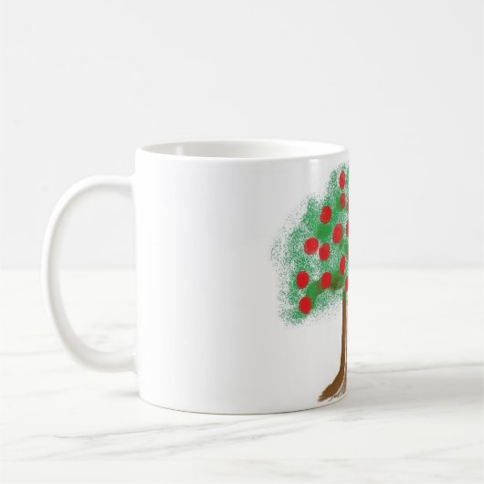 Apfelbaum-Tasse Kaffeetasse (Links)