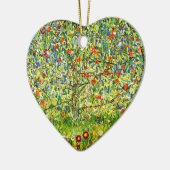 Apfelbaum und Blume 1912 Keramikornament (Links)