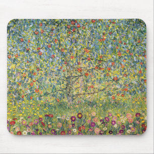 Apfelbaum von Gustav Klimt, Vintager Jugendstil Mousepad