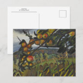 Apfelbaum von Prudence Heward Postkarte (Vorne/Hinten)