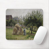 Apfelbäume an Eragny | sonnigem Morgen Mousepad (Mit Mouse)