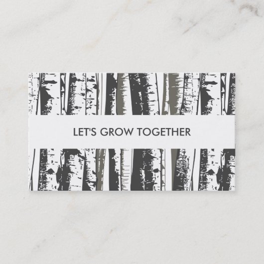 Apfelbäume Empfehlungskarte (Vorderseite)