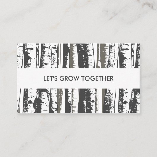 Apfelbäume Empfehlungskarte (Vorderseite)