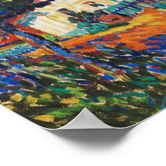 Apfelbäume | Ernst Ludwig Kirchner Poster (Ecke)