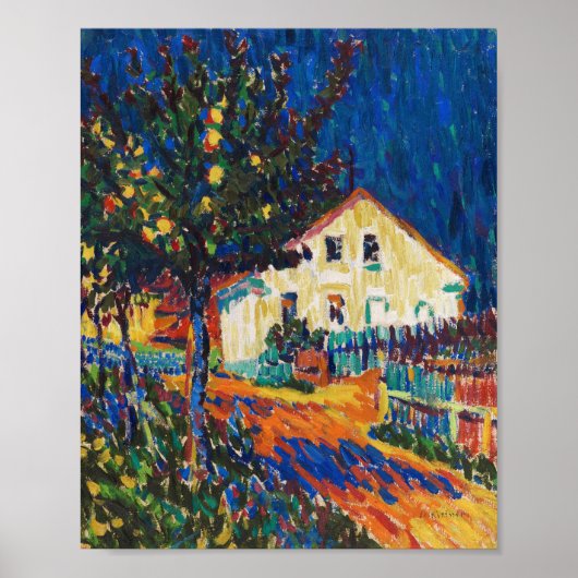 Apfelbäume | Ernst Ludwig Kirchner Poster (Vorne)