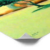 'Apfelbäume für Minnie' 2008 Print Poster (Ecke)