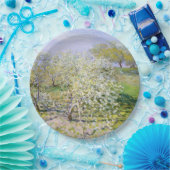 Apfelbäume in Bloom (von Claude Monet) Pappteller (Party)