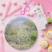 Apfelbäume in Bloom (von Claude Monet) Pappteller (Party)