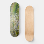 Apfelbäume in Bloom (von Claude Monet) Skateboard (Vorderseite)