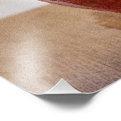 Apfelbeersaft und einzigartige Fruchtfotografie Fotodruck (Ecke)