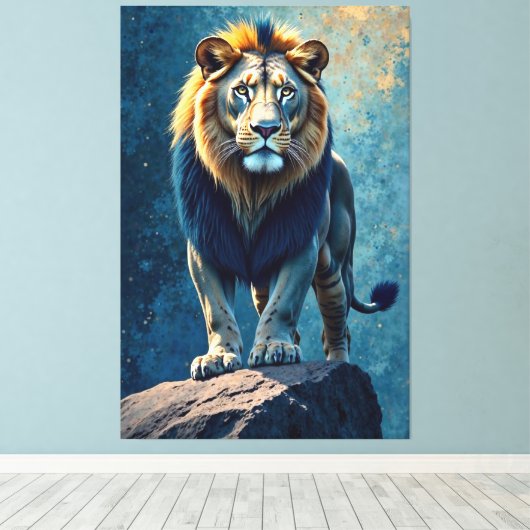 Apfelblick Leinwanddruck (Insitu (Holzboden))