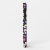 Apfelblüte auf dunkelblau Case-Mate iPhone hülle (Hinten/Links)