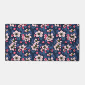 Apfelblüte auf dunkelblau schreibtischunterlage (Vorderseite)