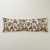 Apfelblüte auf weiß seitenschläferkissen (Vorderseite)