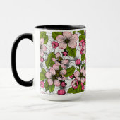 Apfelblüte auf weiß tasse (Links)
