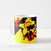 Apfelblüte - Blüte von Apple y/b/r Kaffeetasse (Vorderseite Links)