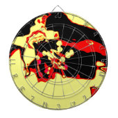 Apfelblüte Dartscheibe (vorne)