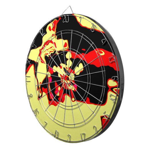 Apfelblüte Dartscheibe (Vorderseite rechts)