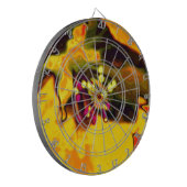 Apfelblüte Dartscheibe (Vorderseite Links)