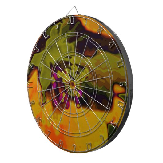 Apfelblüte Dartscheibe (Vorderseite rechts)