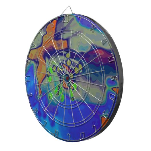 Apfelblüte Dartscheibe (Vorderseite rechts)