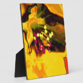 Apfelblüte Fotoplatte (Seite)