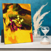 Apfelblüte Fotoplatte (Seite)