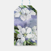 Apfelblüte Geschenkanhänger (Rückseite)