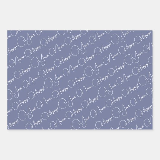 Apfelblüte Geschenkpapier Set (Vorderseite 3)