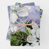 Apfelblüte Geschenkpapier Set (Beispiel)