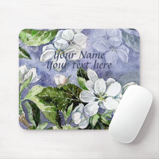 Apfelblüte Mousepad (Mit Mouse)