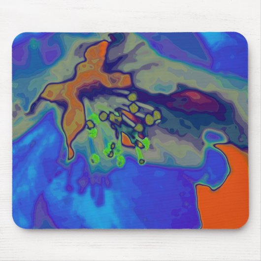 Apfelblüte Mousepad (Vorne)