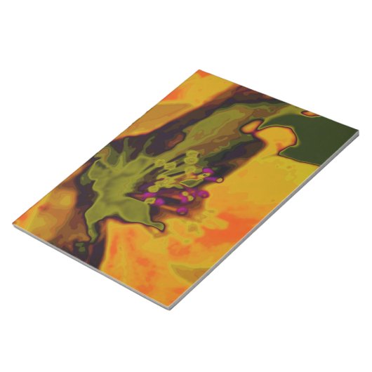 Apfelblüte Notizblock (angewinkelt)