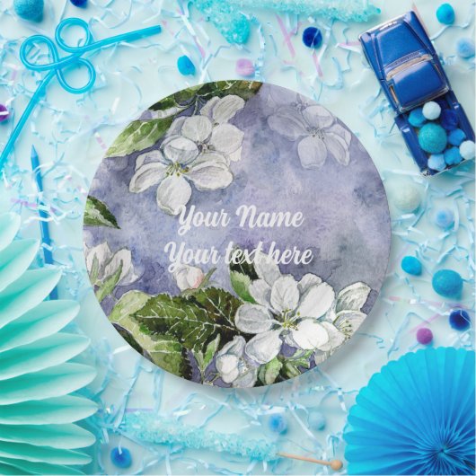 Apfelblüte Pappteller (Party)