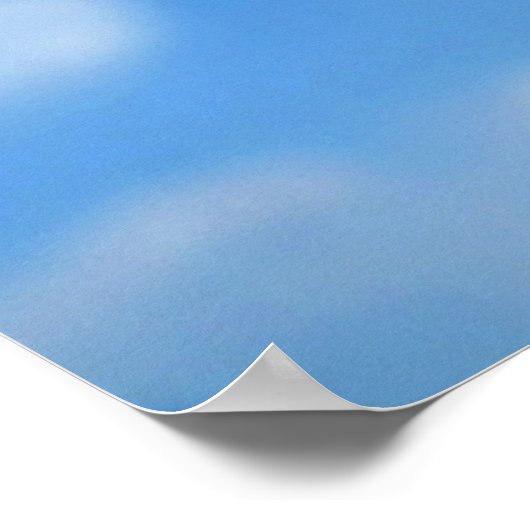 Apfelblüte Poster (Ecke)