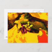 Apfelblüte Postkarte (Vorne/Hinten)