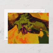 Apfelblüte Postkarte (Vorne/Hinten)