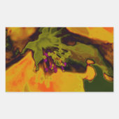 Apfelblüte Rechteckiger Aufkleber (Vorderseite)