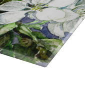 Apfelblüte Schneiden B Schneidebrett (Ecke)