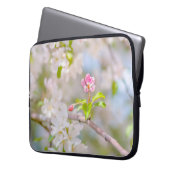 Apfelblüte - Schönheit Laptopschutzhülle (Vorderseite Links)