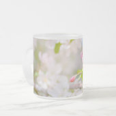 Apfelblüte - Schönheit Mattglastasse (Vorderseite Links)