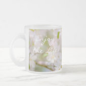 Apfelblüte - Schönheit Mattglastasse (Links)
