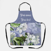 Apfelblüte Schürze (Vorderseite)