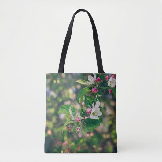 Apfelblüte Tasche (Vorderseite)